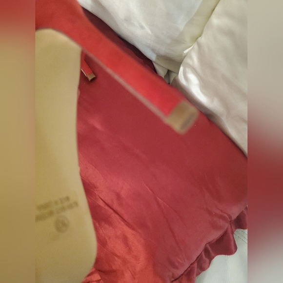 Olivia Furguson Clear & Bling Slide On Heel Stillettos 10 M - Picture 8 of 8